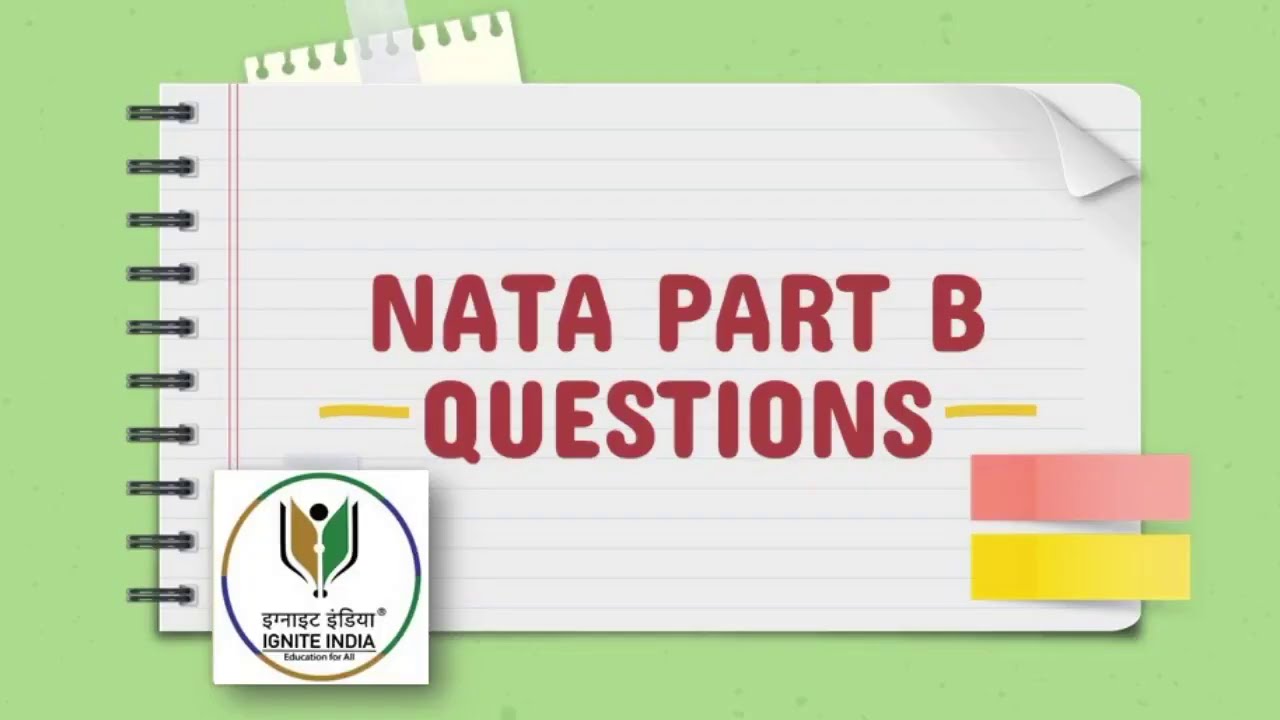 NATA RAPID TEST SERIES PART - B  EPISODE 1
