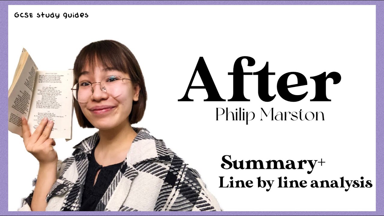 After by Philip Marston. Summary and line by line analysis.