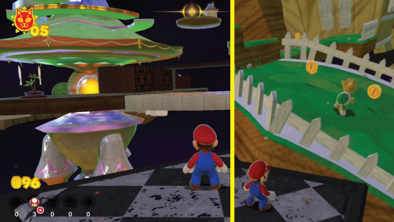 Super Mario Galaxy REMADE in Bowser's Fury!!