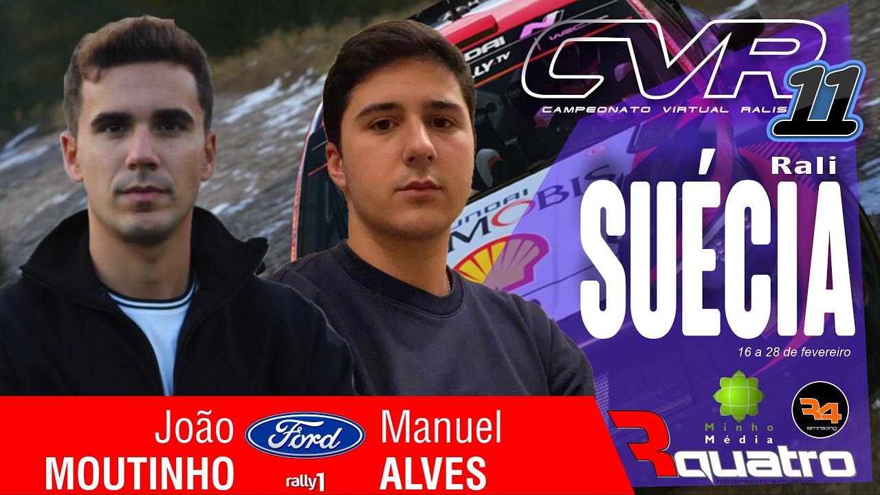 CVR 11: 2 - Rali da Suécia  -  João Moutinho / Manuel Alves