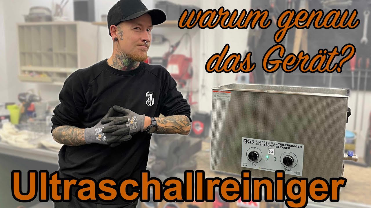 Neuer Ultraschallreiniger. Warum genau dieser?