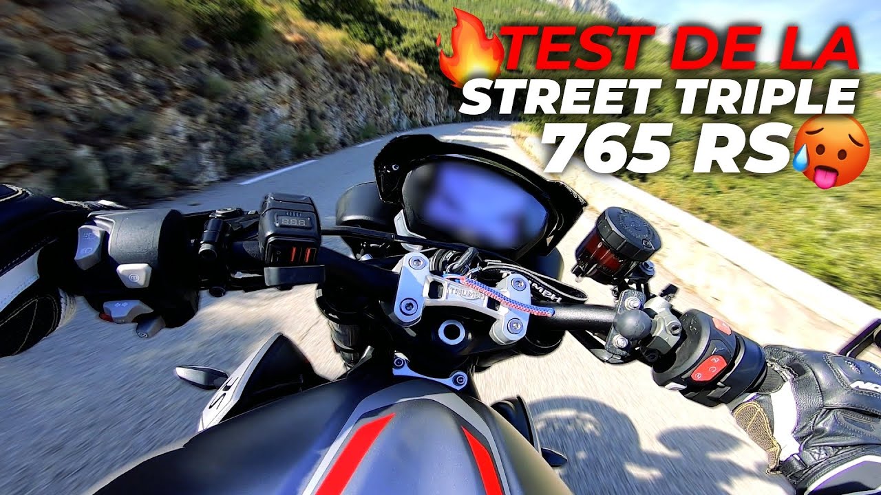 TEST DE LA STREET TRIPLE 765 RS 🔥🥵 #PURESOUND