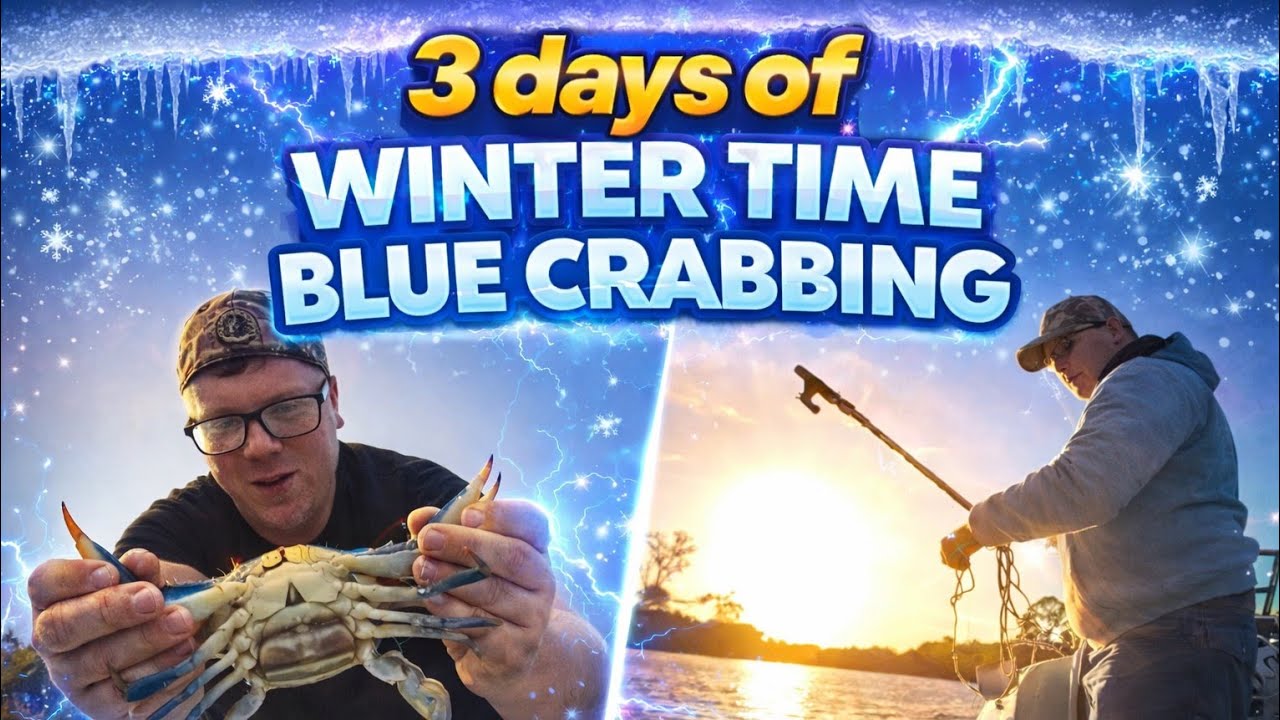 Can You Actually Catch Blue Crabs in Winter? (3 Days of Trying)