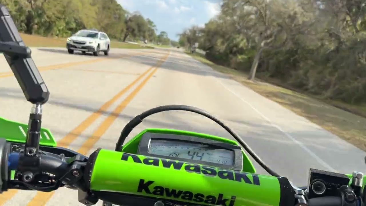 Riding My KLX 300 in Sarasota 