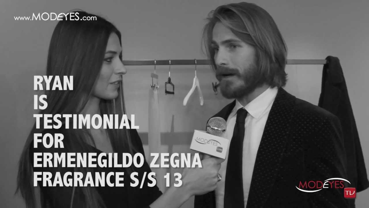RYAN BURNS - TOP MODEL - ERMENEGILDO ZEGNA TESTIMONIAL (Interview) HD