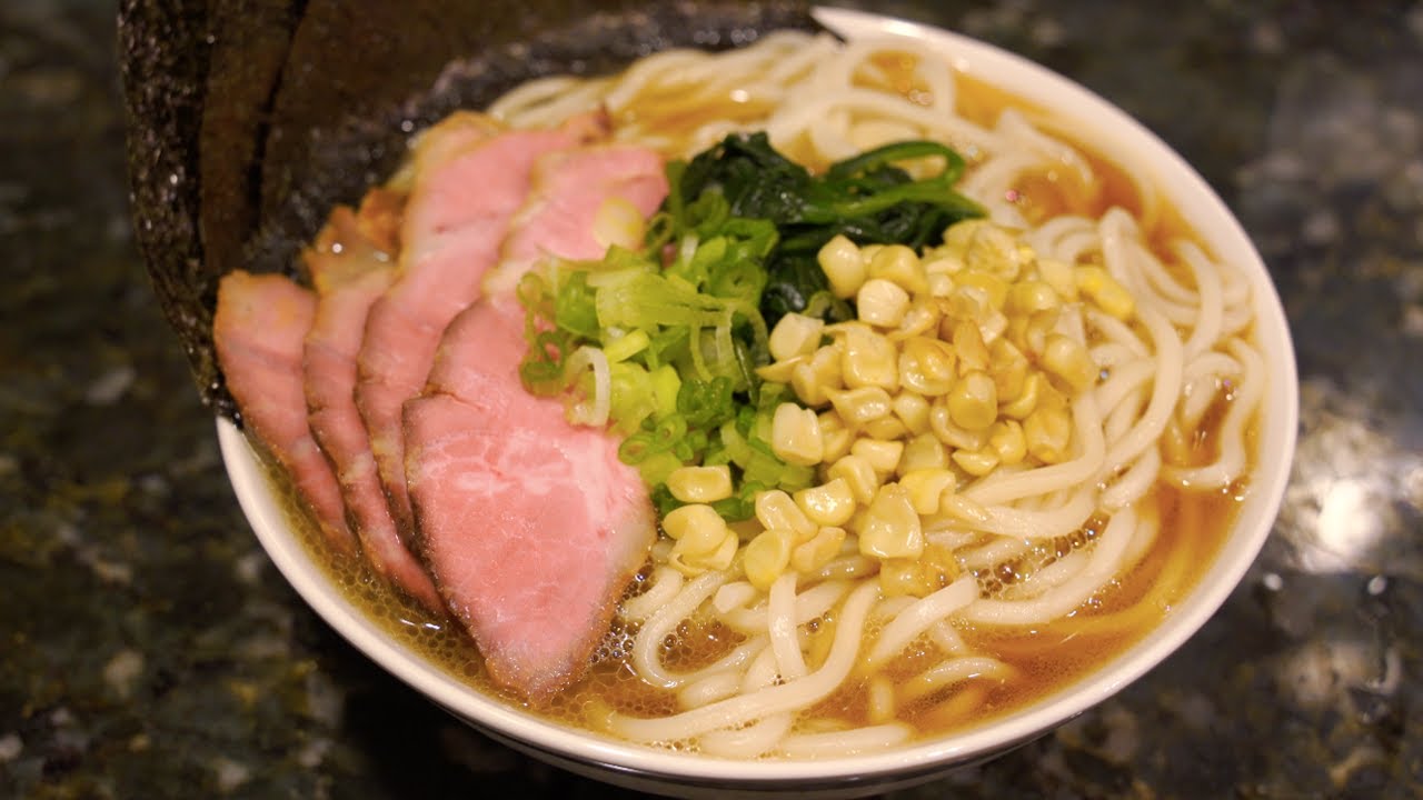 Yokohama Iekei Ramen Recipe - Tonkotsu Soup Broth + Shoyu Dashi-Tare + Chashu Sous-Vide [4K ASMR]
