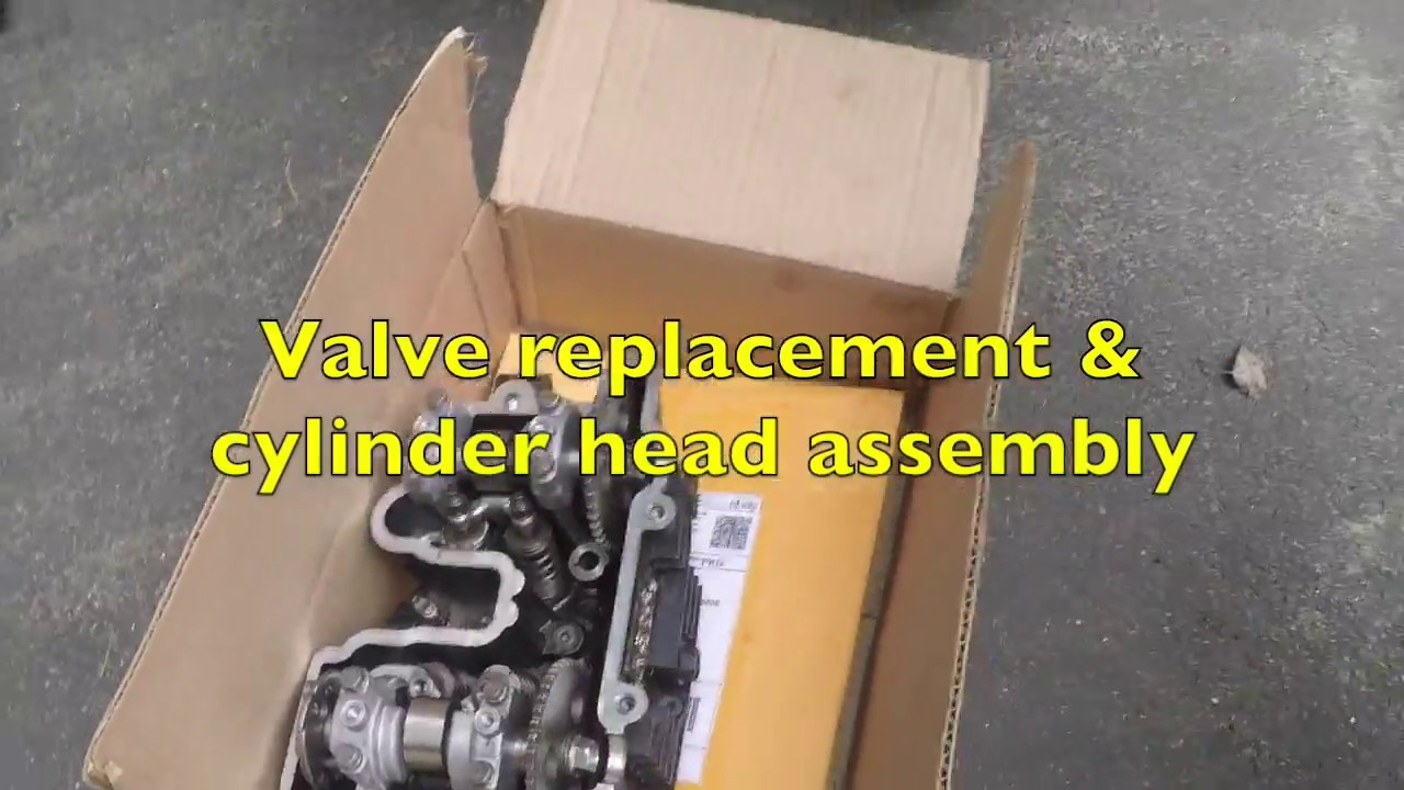 Kawasaki KLR 250 Cylinder Head Installation
