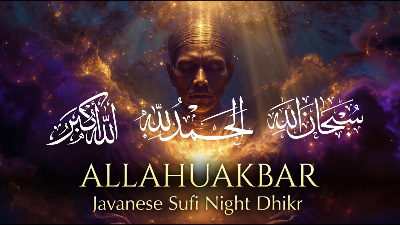 Subḥānallāh wal-Ḥamdulillāh — This Javanese Sufi Dhikr Calms the Soul || Sufi Healing Meditation