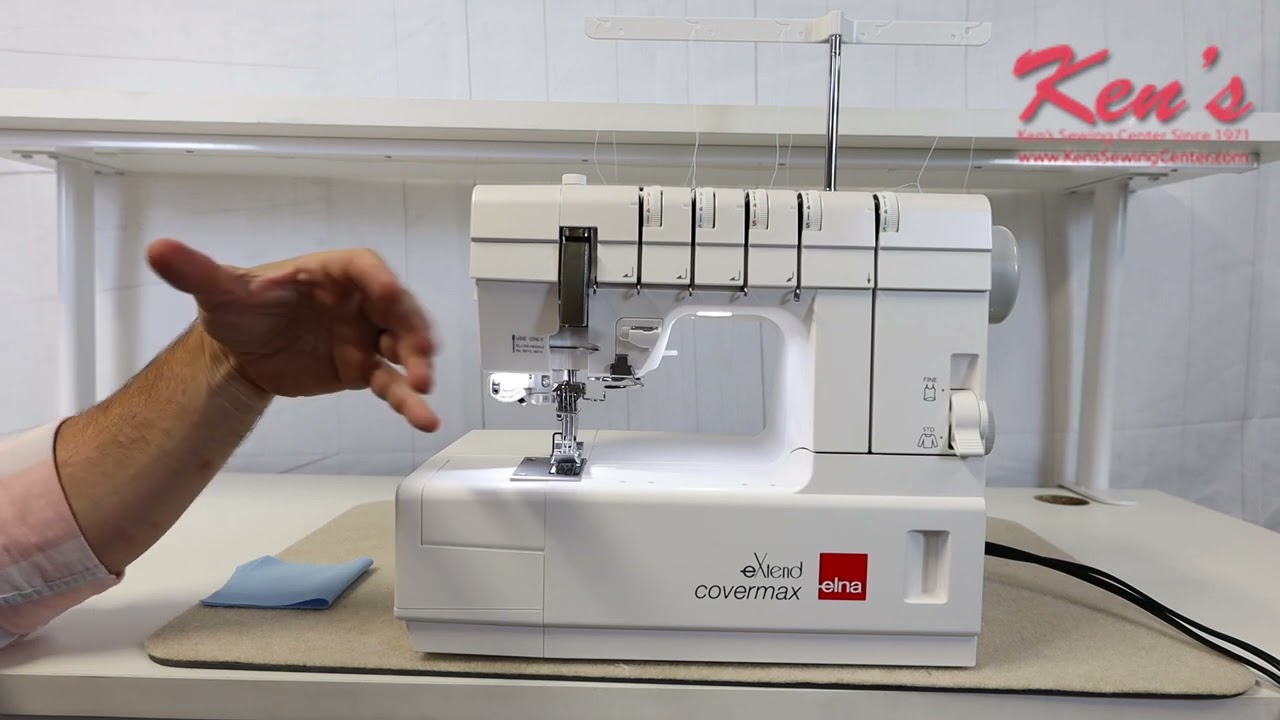 Elna eXtend Covermax Coverstitch Only Serger Overview
