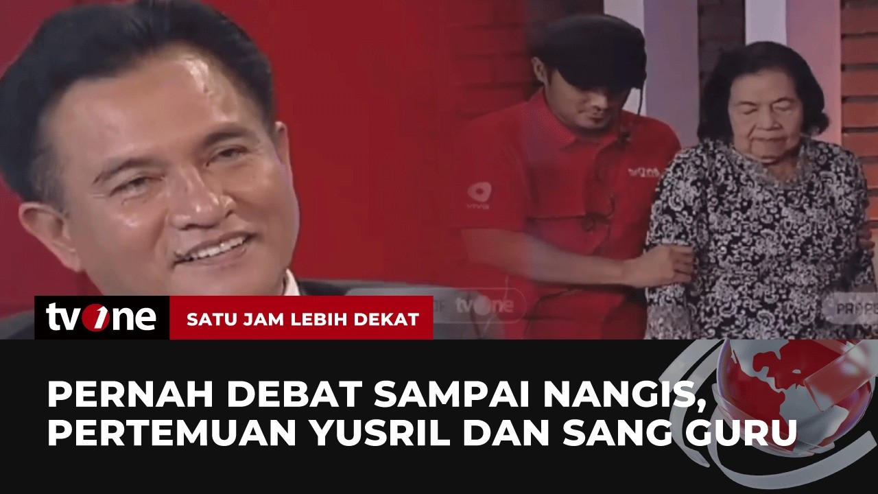 Kejutan! Momen Yusril Bertemu Sang Gury yang Pernah Didebat hingga Nangis | SJLD tvOne