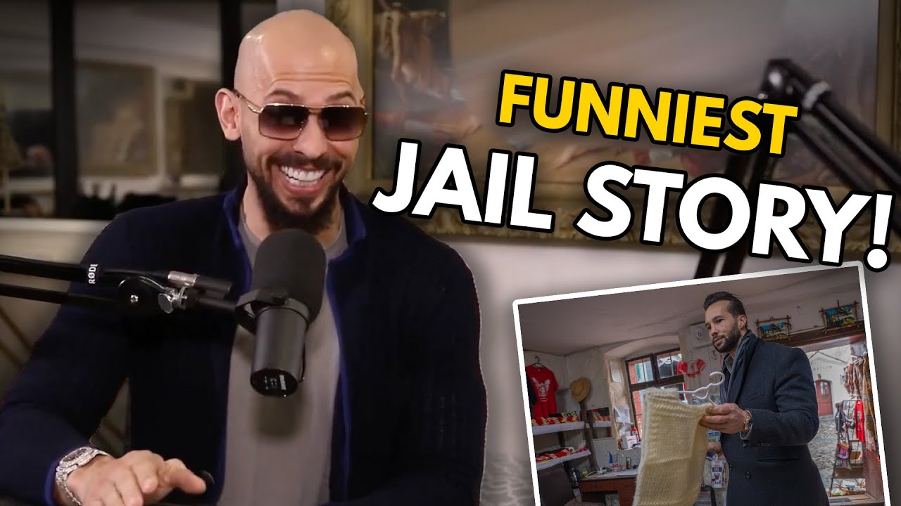 Tristan's Hilarious Jail Story 😂 - Tate Motivational Speech