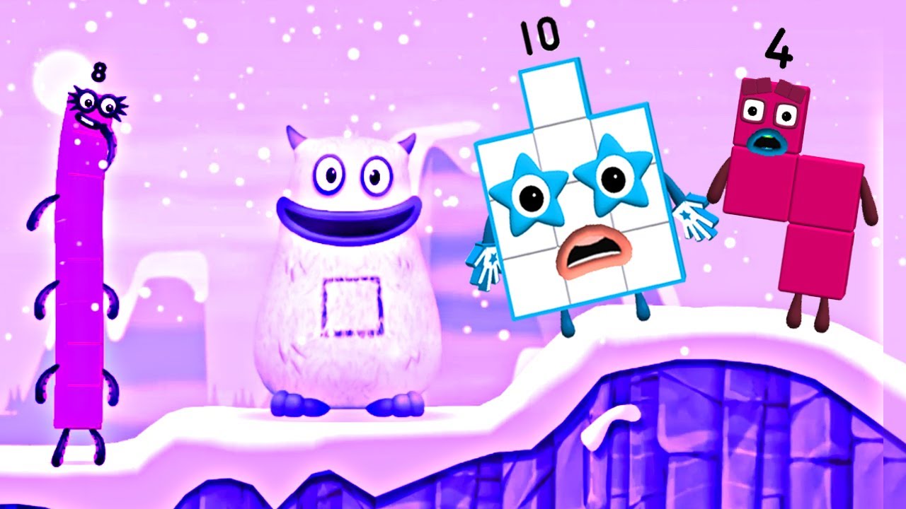 Numberblocks Learning Adventures #2 - Meet the Numberblocks 8 10 4 - Kids Learning Numberblocks
