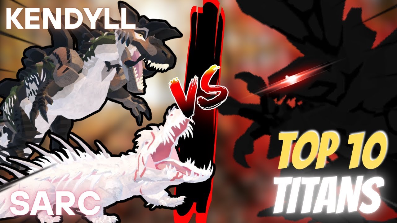 We HUNTED down the TOP 10 TITANS as KENDYLL and SARCOSIRIS | Creatures of Sonaria