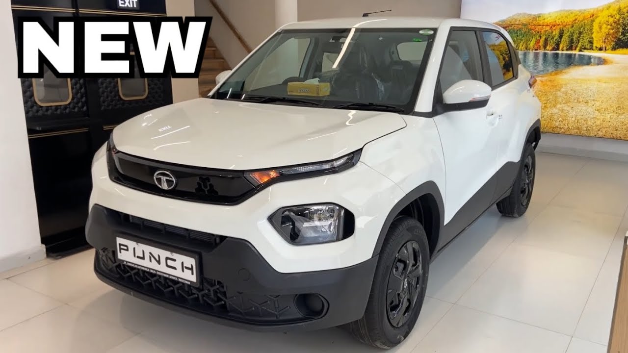 NEW TATA PUNCH ADVENTURE 2023 MODEL || Tata Punch Adventure White Colour 2023 New Model Review