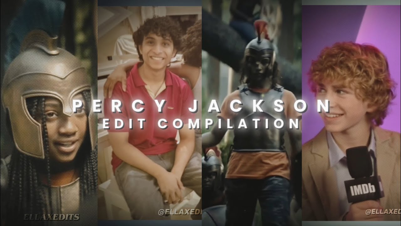 PERCY JACKSON edits because the show is so dam good || @ellaxedits edit compilation 🩵