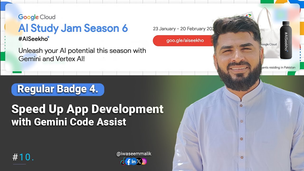 10 - Streamline App Development with Gemini Code Assist | AISeekho Season 6 Hands-on Lab