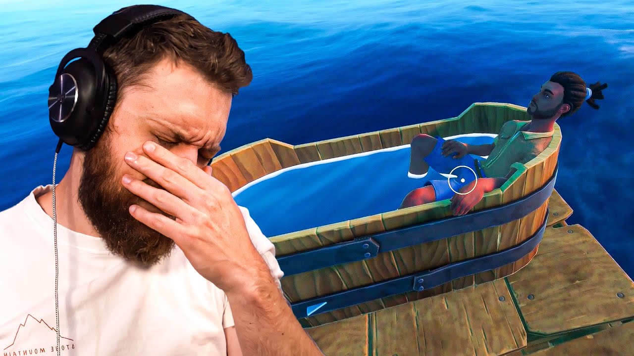 He wasted our materials on THIS... (Raft with the FAST Crew)