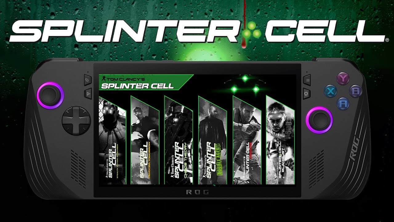 Splinter Cell Franchise on ROG Ally X (SteamOS) — Full Performance Test