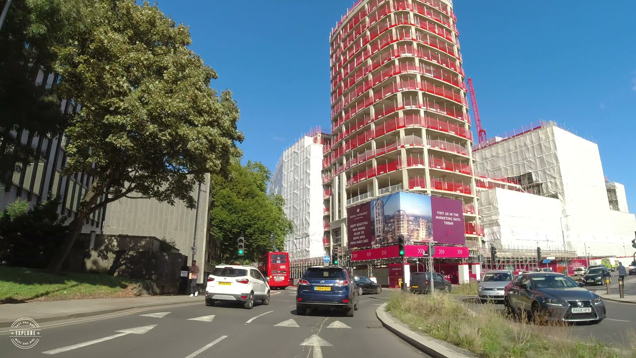 London 4k driving tour Hampton to Richmond upon Thames