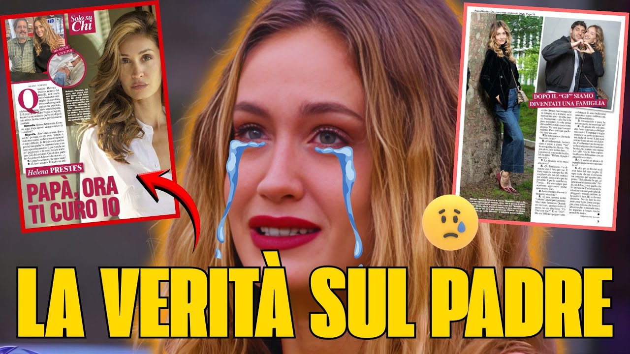 Helena Prestes, il dramma familiare: la verità sulle condizioni del padre