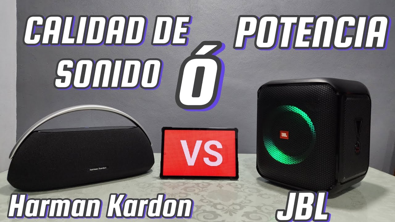 Calidad ó Potencia | HARMAN KARDON Ó JBL | GO+ PLAY 3 VS JBL PARTYBOX ENCORÉ ENSSENTIAL