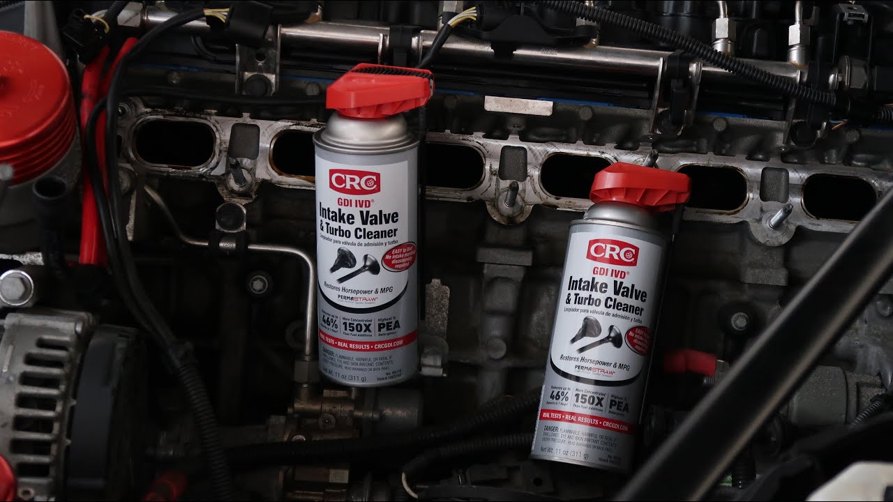 N54 CRC Intake Valve Cleaning