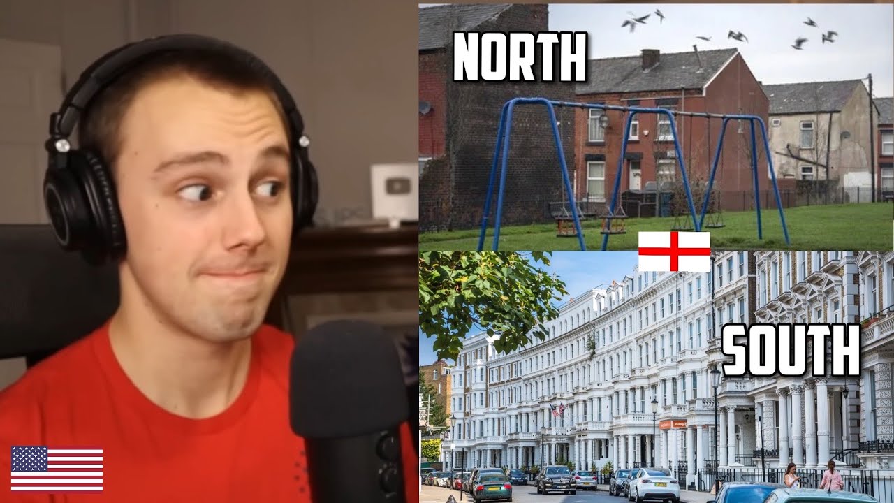 American Reacts to England's Evil North vs. South Divide