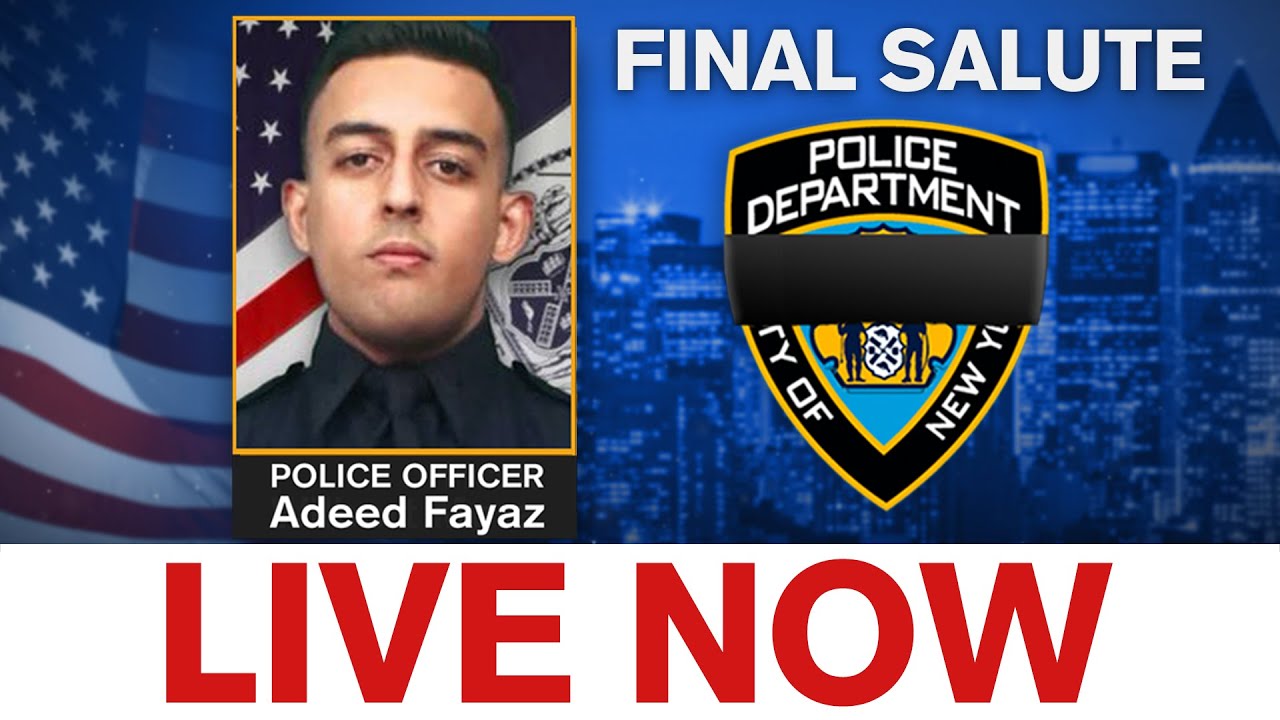 Funeral for off-duty NYPD officer Adeed Fayad, shot to death in attempted robbery