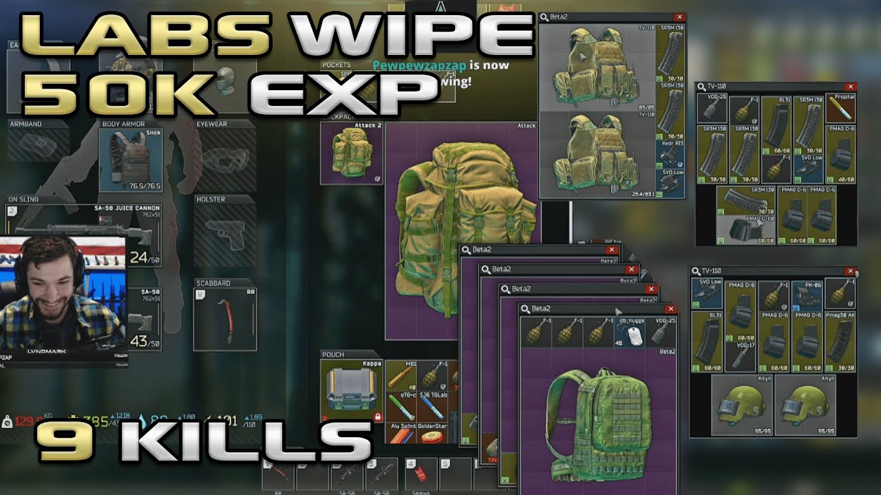 4+ Million Rouble Profit - Full Labs Wipe - Escape From Tarkov