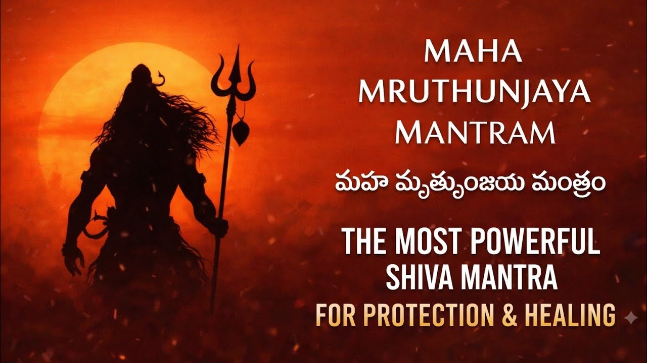 Mahamrityunjaya Mantra | మహా మృత్యుంజయ మంత్రం | Powerful Lord Shiva Chant