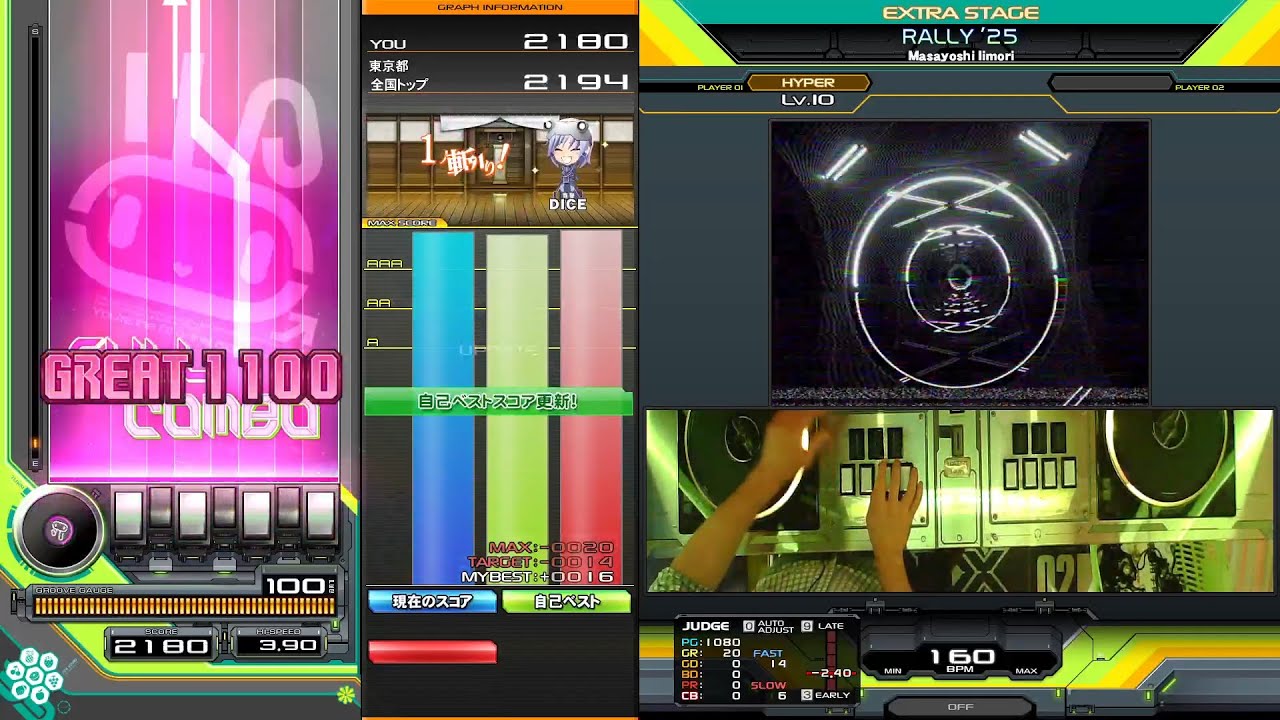 RALLY '25 / SPH 正規 / FC MAX-20 【beatmania IIDX 33 Sparkle Shower】