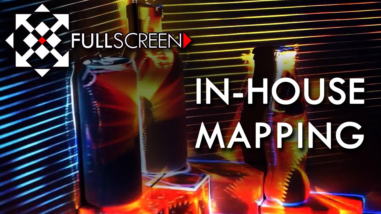 Experimental Projection Mapping - Full Screen Studio