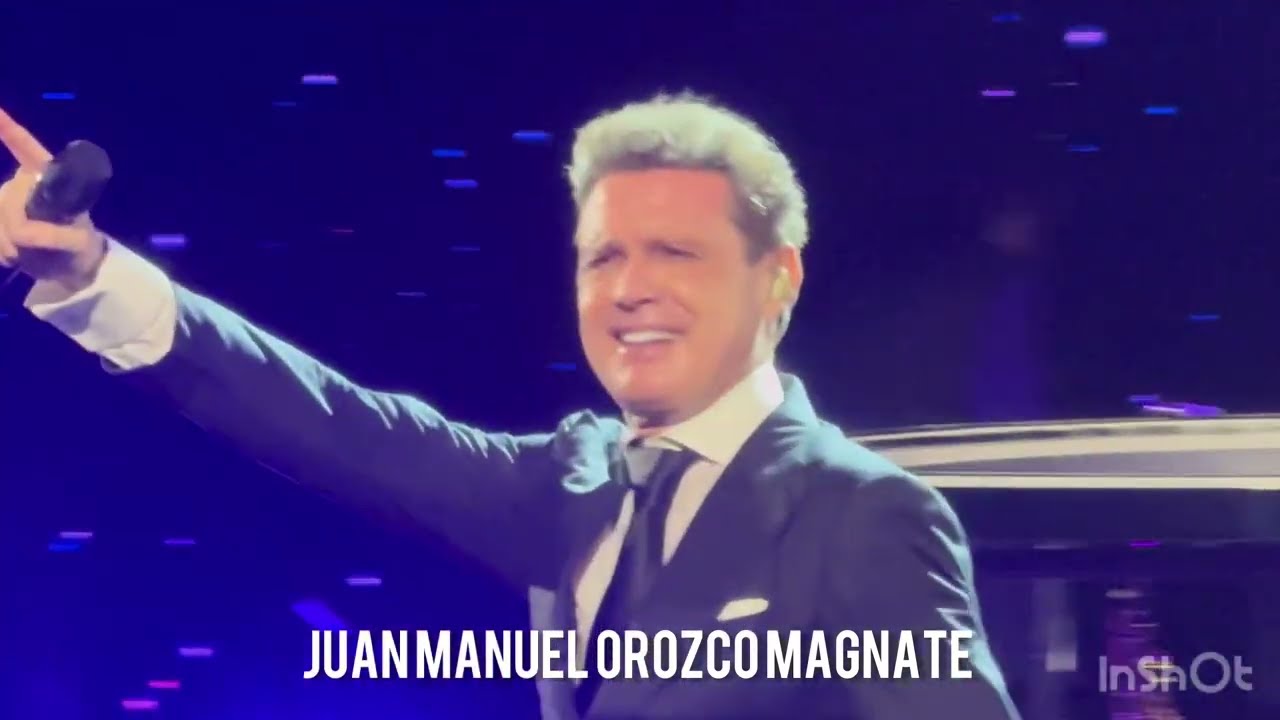LUIS MIGUEL Por Debajo De La Mesa/Medley ACAPULCO  ARENA GNPTOUR 2024 16 11 24