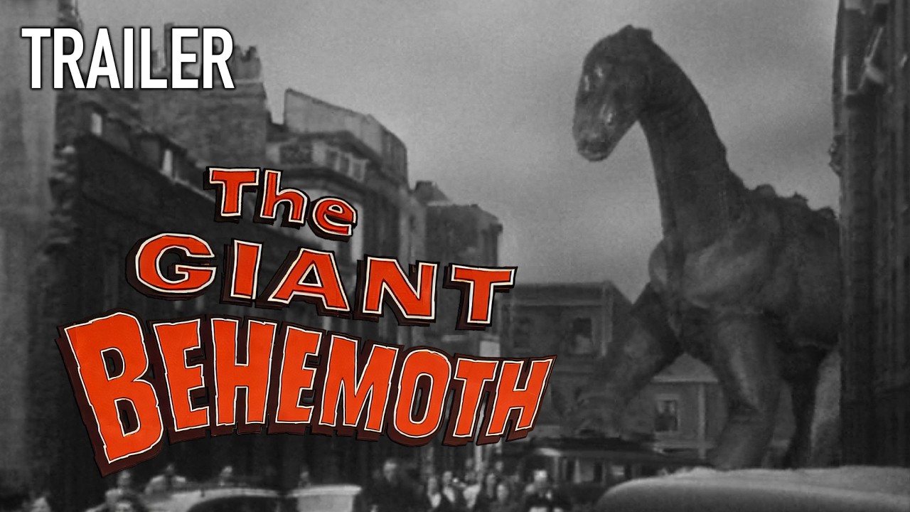 Гигантский Бегемот (1959) | Трейлер - Джин Эванс, Андре Морелл | Научно-фантастический фильм о ги...
