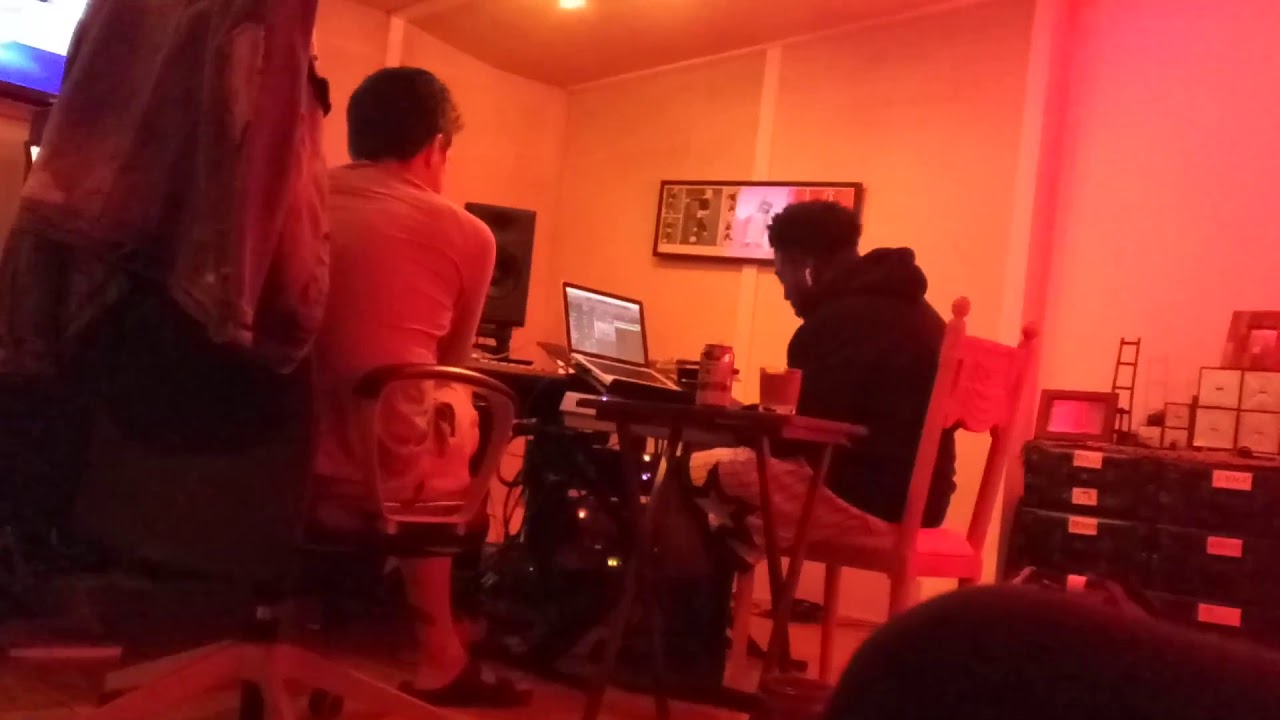Recording Marcus Kincy for New Alnilam EP