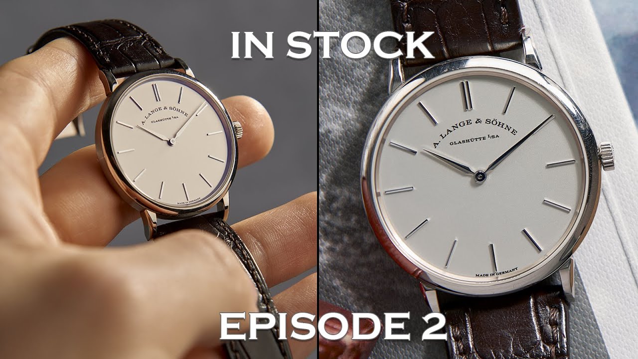 Лучшие нарядные часы до 10 000 фунтов стерлингов! A. Lange & Sohne Saxonia Thin White Gold 37 мм ...