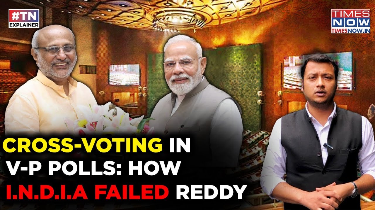 NDA's CP Radhakrishnan Now Bharat's V-P: How BJP Prevented Cross-Voting But Opposition Could Not