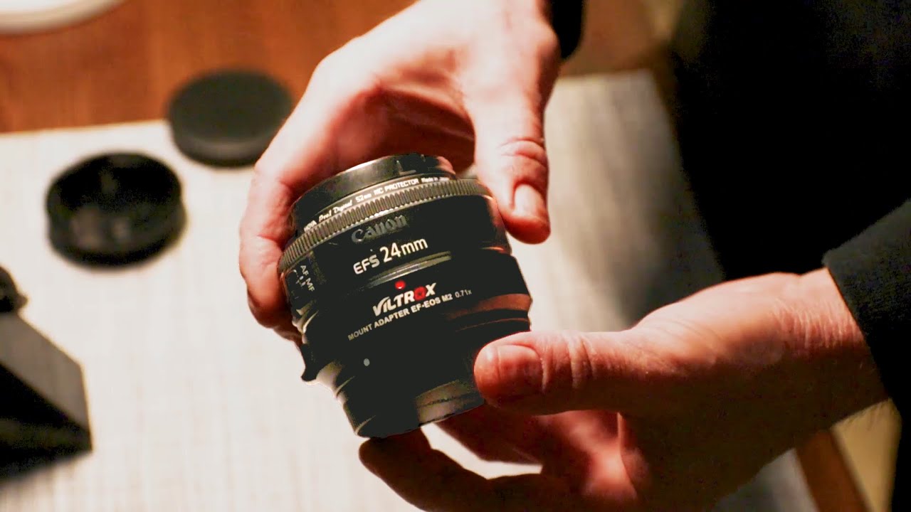 Canon EF-S 24mm f/2.8 STM pancake with Viltrox Speedbooster 2.0 STM