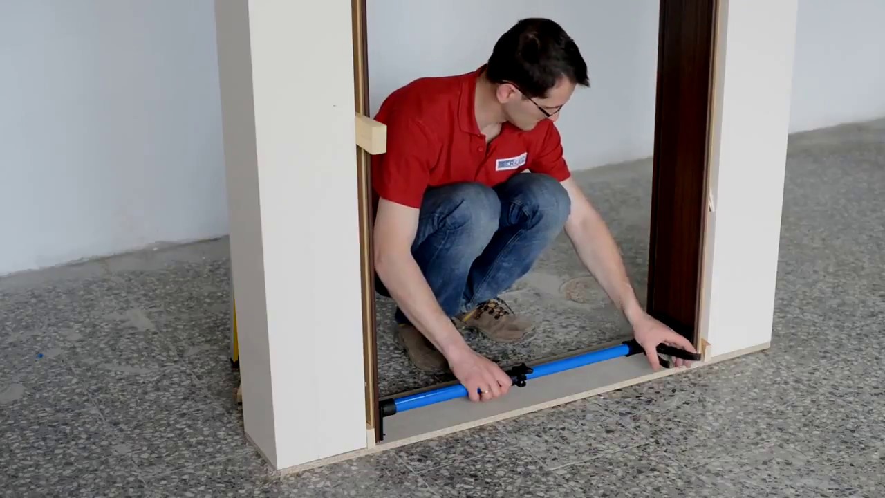 ERKADO - Návod na montáž obložkové zárubně pro bezfalcové - bezpolodrážkové dveře