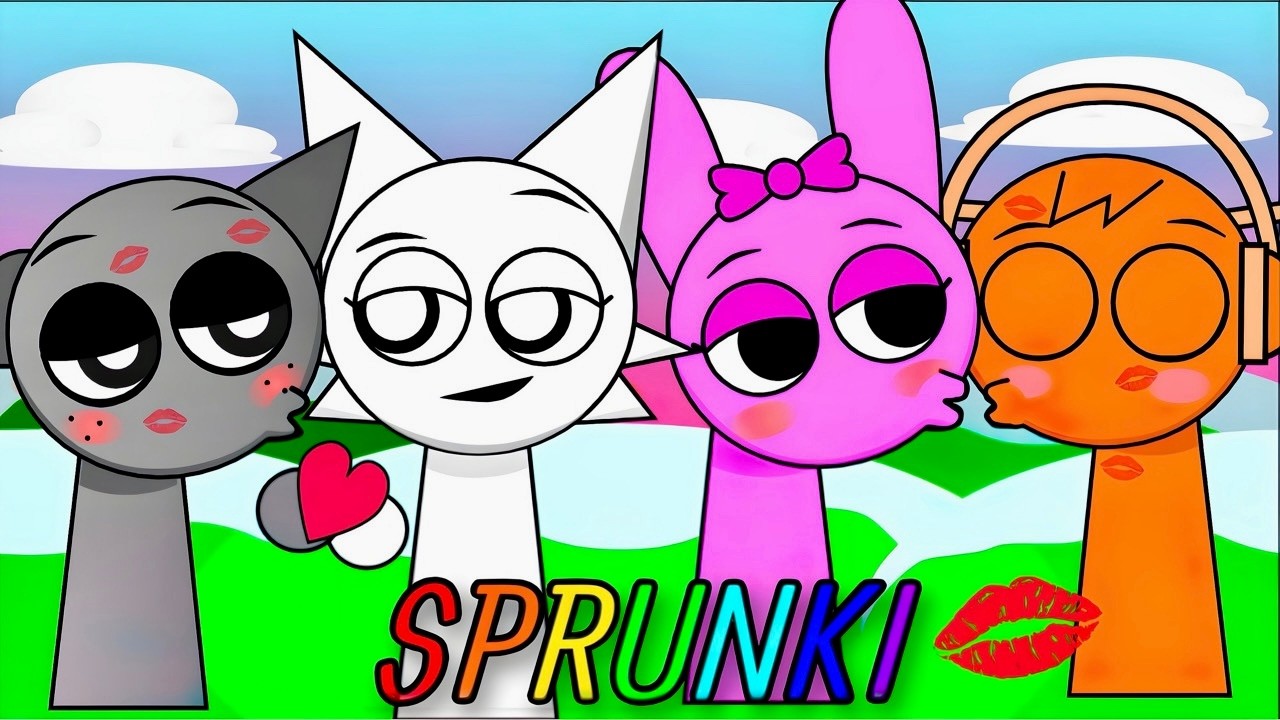 LOS SPRUNKIS QUIEREN BESOS EN ESTE MOD (JUEGO COMPLETO)