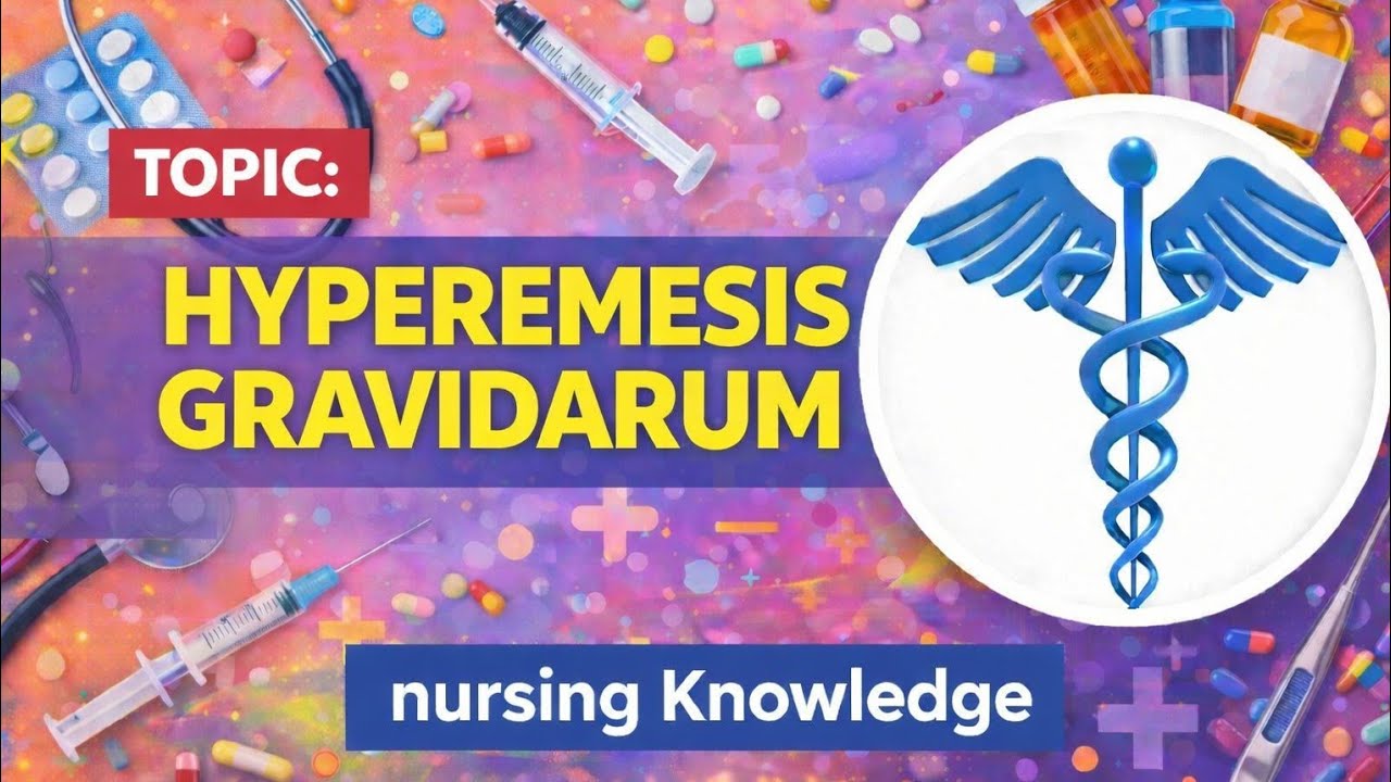 Hyperemesis Graviarum hindi explanation| causes symptoms diagnostic and management.#study 