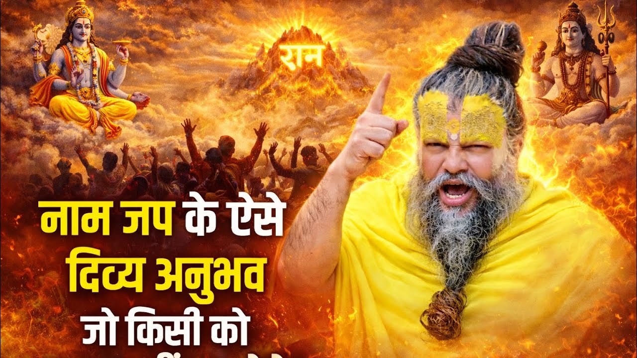नाम जप का रहस्य: ऐसे अनुभव जो शब्दों में नहीं बता पाओगे!जो मन से नाम जप करते हैं, उनके साथ होता है 