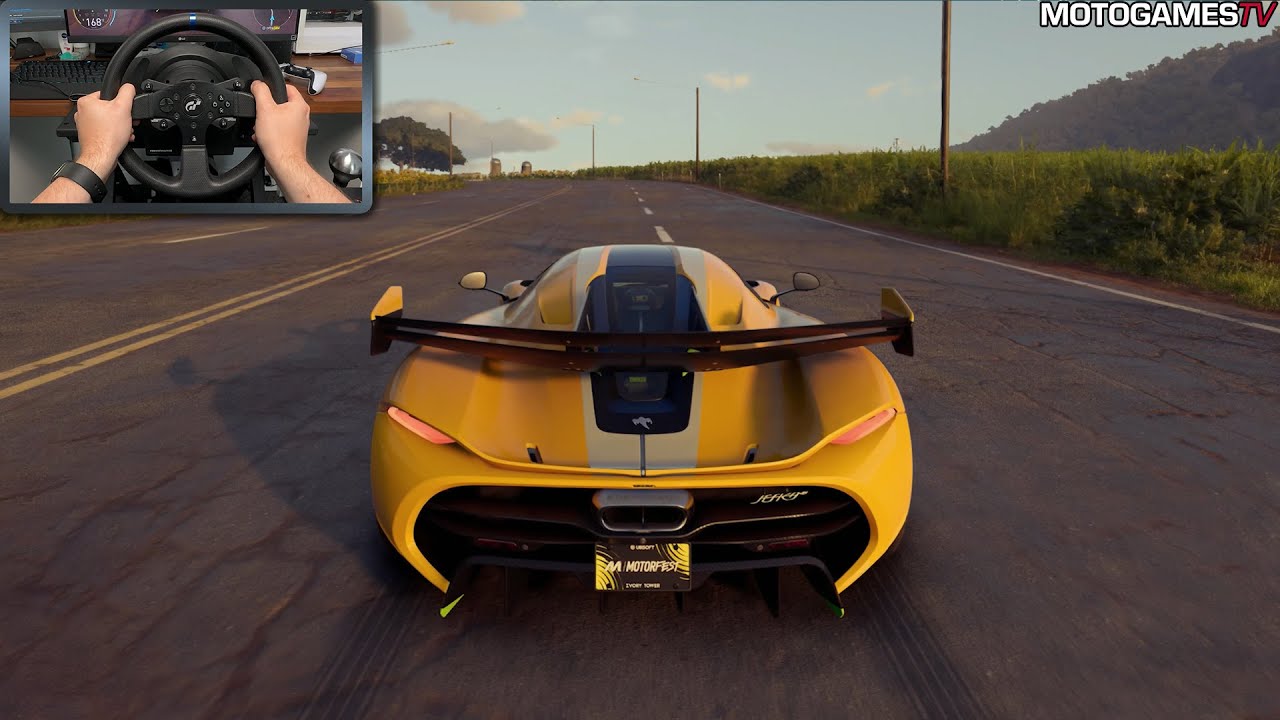 The Crew Motorfest - 2020 Koenigsegg Jesko | Thrustmaster T300RS Closed Beta Gameplay [PS5]