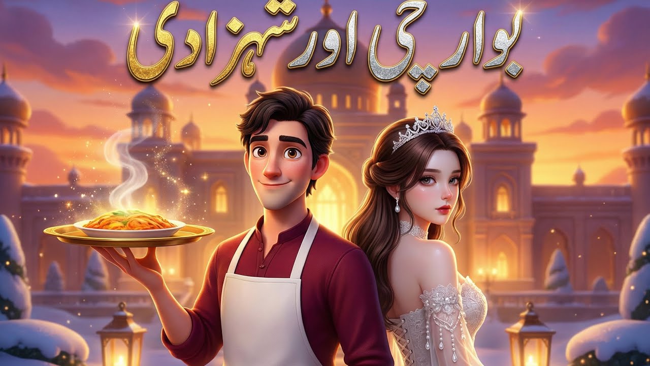 Bawarchi aur Aqalmand Shehzadi | Moral Story in Urdu | Urdu Fairy Tales