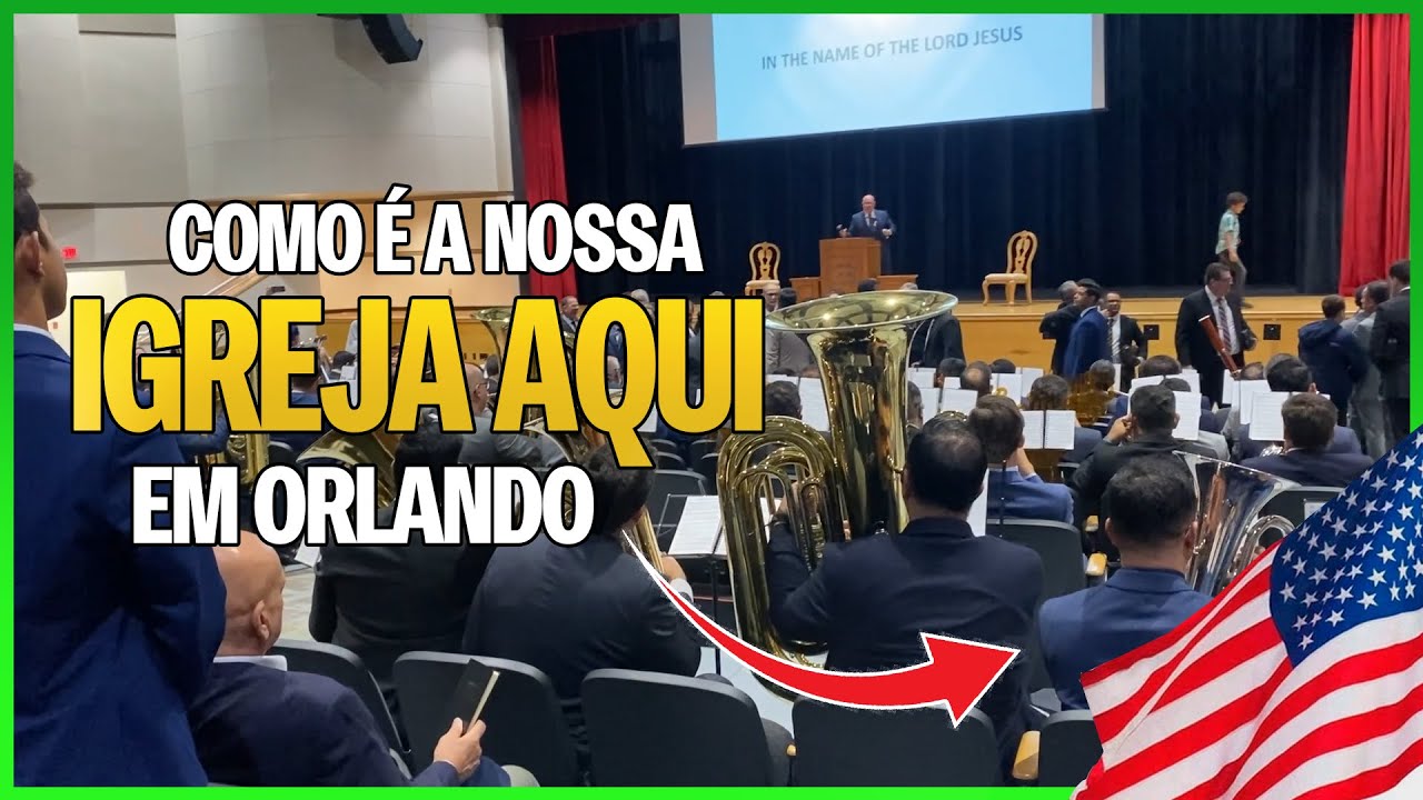 Como é a Nosso Igreja aqui em Orlando #usa #orlando #ccusa #ccb #igreja #church