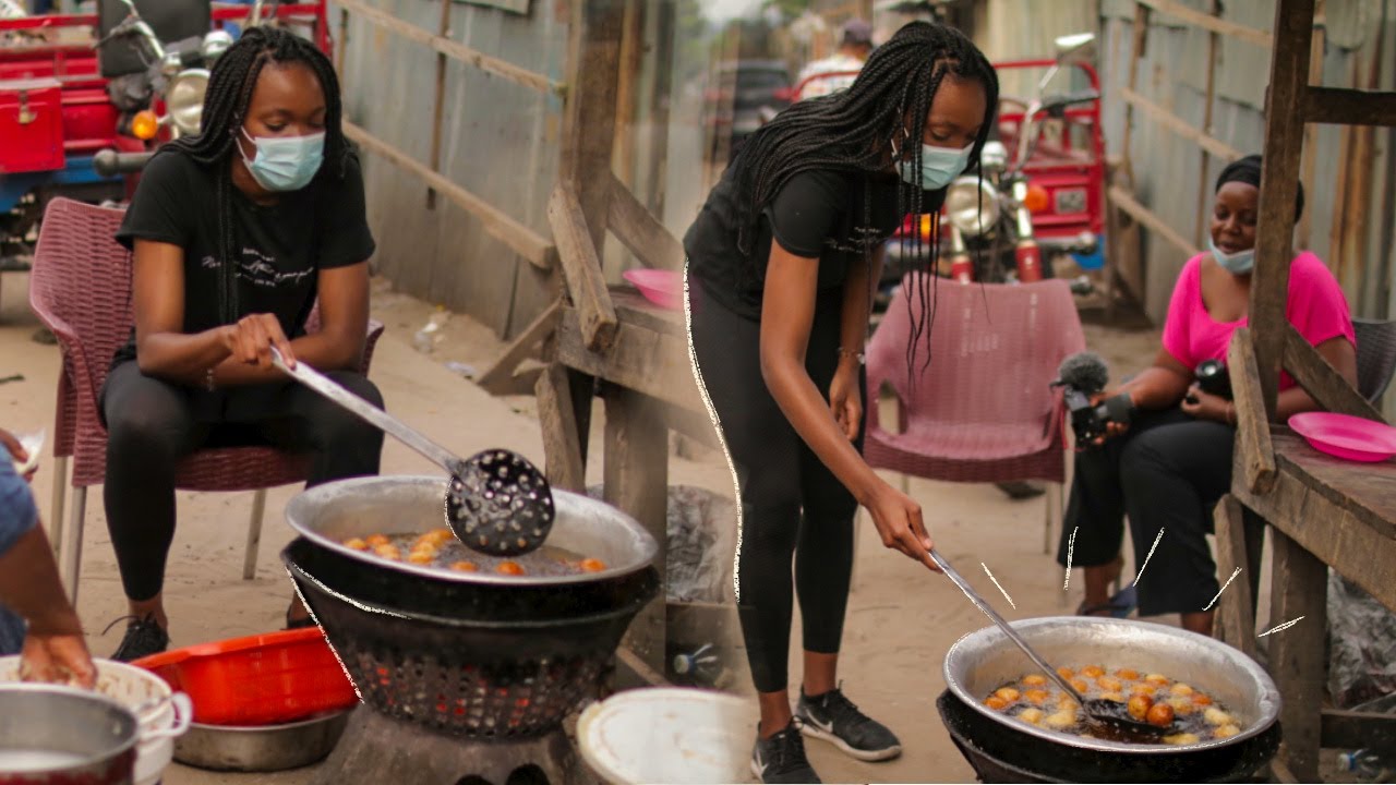 Une journée dans la vie d'une vendeuse de Mikaté | CONGO-BRAZZAVILLE VLOG