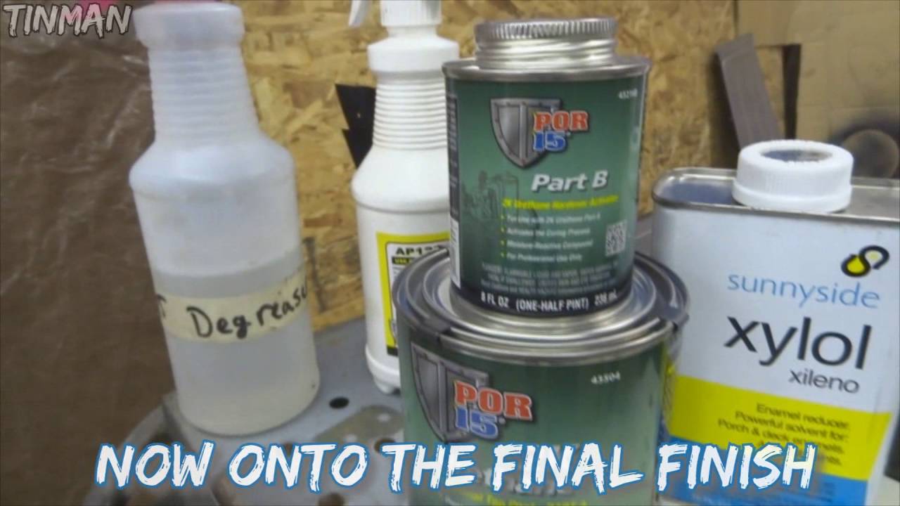 How To: Properly Paint a Trailer  (DIY using Por-15)