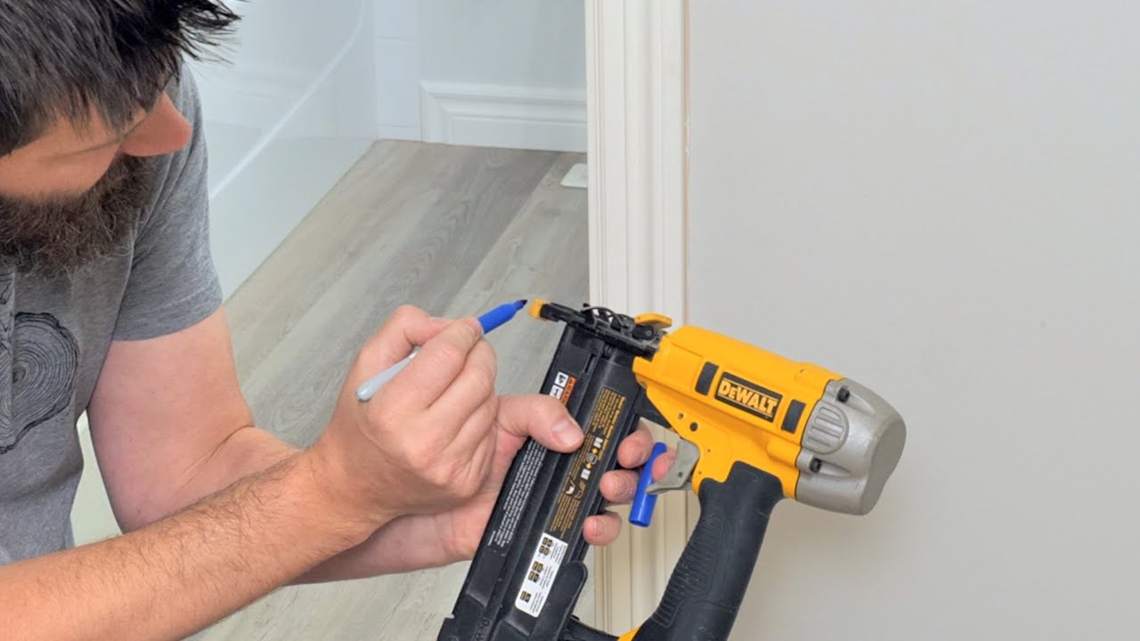 The Two Things They Don't Tell You About Nailing On Trim!