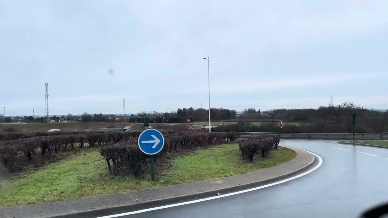 Herblay,Paris,A15,A86,A4,N104,Aire de Berchere en Camion le 27/01/2026