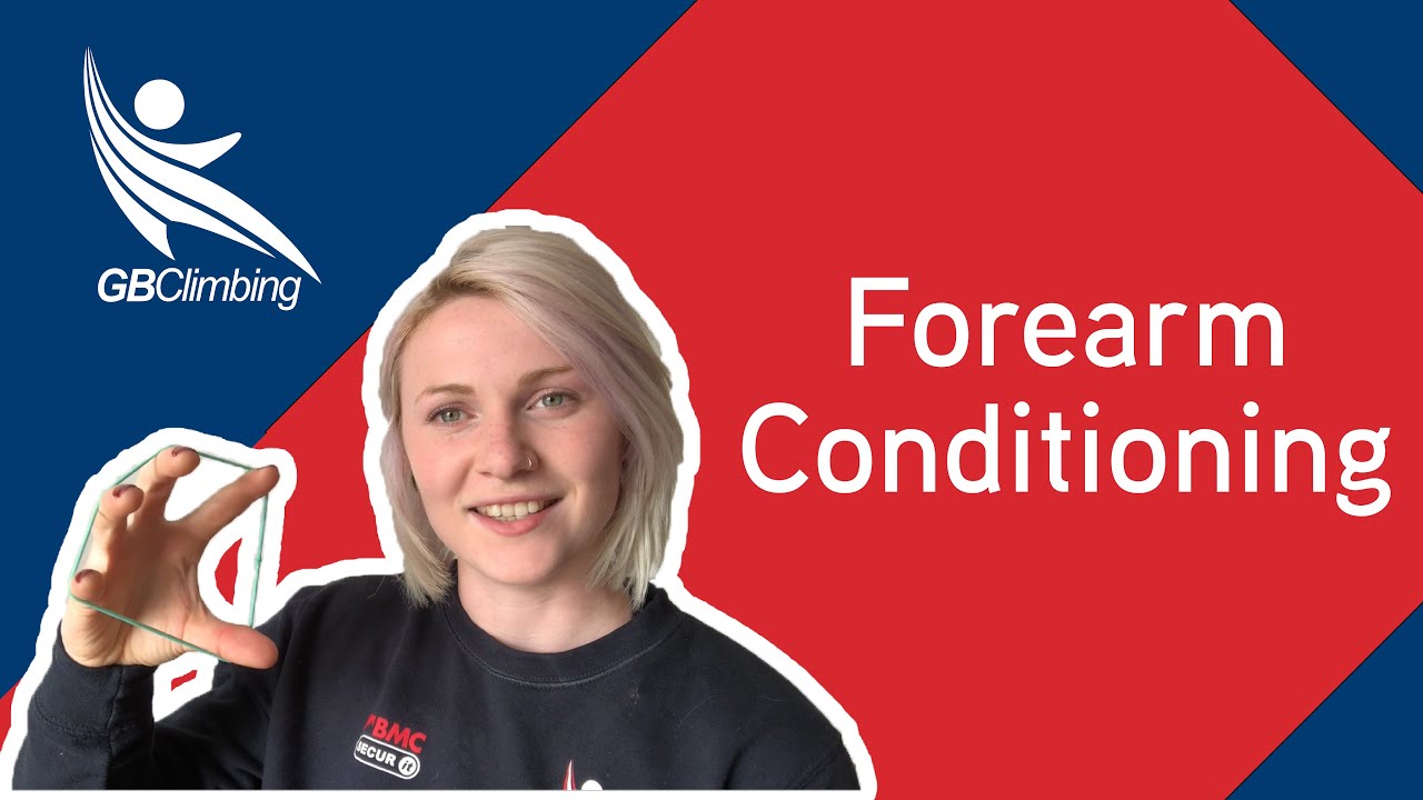 Forearm conditioning for climbing with GB Climbing Coach Rachel Carr
